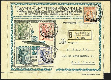 ITALIA REGNO Francobolli per buste e lettere postali - B.L.P.  - Catalogo Catalogo di vendita su offerte - Studio Filatelico Toselli