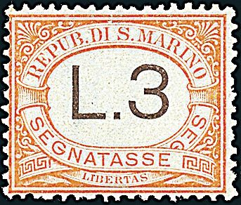 SAN MARINO Segnatasse  (1925)  - Catalogo Catalogo di Vendita a prezzi netti - Studio Filatelico Toselli