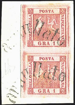 ANTICHI STATI ITALIANI - NAPOLI  (1858)  - Catalogo Catalogo di vendita su offerta - Studio Filatelico Toselli