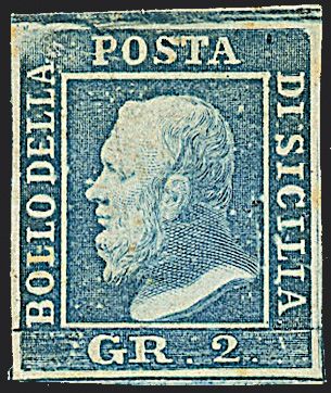 ANTICHI STATI ITALIANI - SICILIA  (1859)  - Catalogo Catalogo di vendita su offerta - Studio Filatelico Toselli