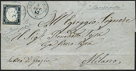 ITALIA REGNO  (1862)  - Catalogo Catalogo di vendita su offerta - Studio Filatelico Toselli