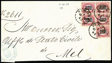 ITALIA REGNO  (1878)  - Catalogo Catalogo di vendita su offerta - Studio Filatelico Toselli