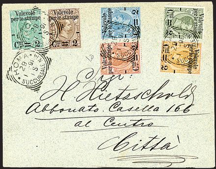 ITALIA REGNO  (1889)  - Catalogo Catalogo di vendita su offerta - Studio Filatelico Toselli