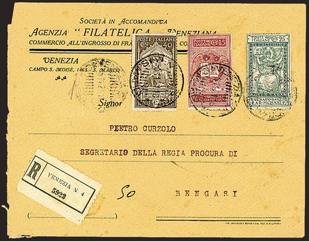 ITALIA REGNO  (1921)  - Catalogo Catalogo di vendita su offerta - Studio Filatelico Toselli