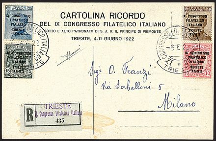 ITALIA REGNO  (1922)  - Catalogo Catalogo di vendita su offerta - Studio Filatelico Toselli