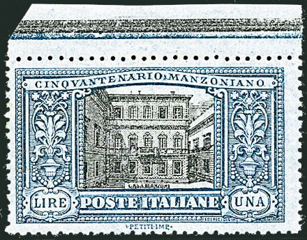 ITALIA REGNO  (1923)  - Catalogo Catalogo di vendita su offerta - Studio Filatelico Toselli