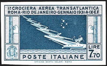 ITALIA REGNO Posta aerea  (1930)  - Catalogo Catalogo di vendita su offerta - Studio Filatelico Toselli