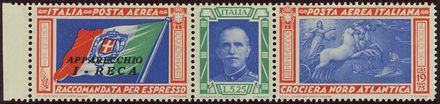 ITALIA REGNO Posta aerea  (1933)  - Catalogo Catalogo di vendita su offerta - Studio Filatelico Toselli