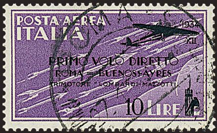 ITALIA REGNO Posta aerea  (1934)  - Catalogo Catalogo di vendita su offerta - Studio Filatelico Toselli