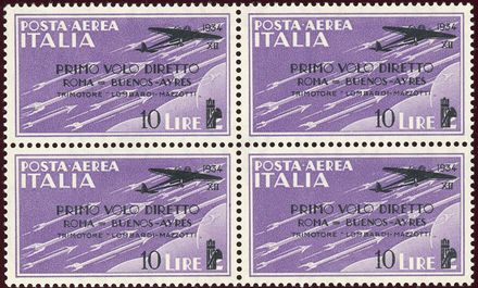 ITALIA REGNO Posta aerea  (1934)  - Catalogo Catalogo di vendita su offerta - Studio Filatelico Toselli