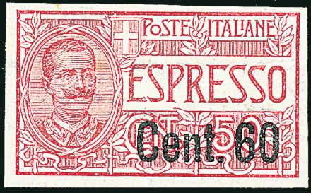 ITALIA REGNO Espressi  (1922)  - Catalogo Catalogo di vendita su offerta - Studio Filatelico Toselli