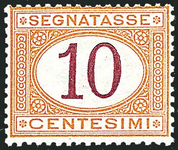 ITALIA REGNO Segnatasse  (1870)  - Catalogo Catalogo di vendita su offerta - Studio Filatelico Toselli