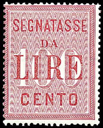 ITALIA REGNO Segnatasse  (1884)  - Catalogo Catalogo di vendita su offerta - Studio Filatelico Toselli