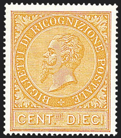 ITALIA REGNO Ricognizione postale  (1874)  - Catalogo Catalogo di vendita su offerta - Studio Filatelico Toselli