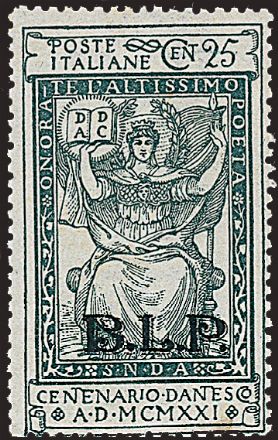 ITALIA REGNO B.L.P.  (1922)  - Catalogo Catalogo di vendita su offerta - Studio Filatelico Toselli