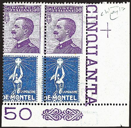 ITALIA REGNO Pubblicitari  (1924)  - Catalogo Catalogo di vendita su offerta - Studio Filatelico Toselli