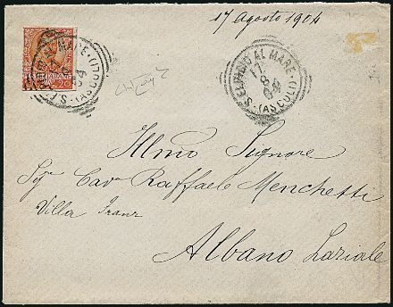 ITALIA REGNO Frodi postali  (1904)  - Catalogo Catalogo di vendita su offerta - Studio Filatelico Toselli