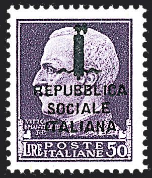 REPUBBLICA SOCIALE ITALIANA  (1944)  - Catalogo Catalogo di vendita su offerta - Studio Filatelico Toselli