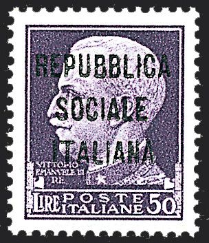 REPUBBLICA SOCIALE ITALIANA  (1944)  - Catalogo Catalogo di vendita su offerta - Studio Filatelico Toselli