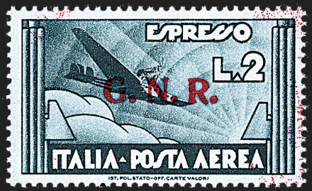 REPUBBLICA SOCIALE ITALIANA Posta aerea  (1944)  - Catalogo Catalogo di vendita su offerta - Studio Filatelico Toselli