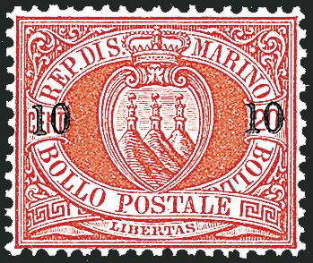 SAN MARINO  (1892)  - Catalogo Catalogo di vendita su offerta - Studio Filatelico Toselli