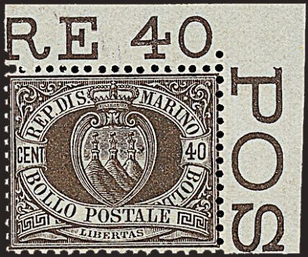 SAN MARINO  (1892)  - Catalogo Catalogo di vendita su offerta - Studio Filatelico Toselli