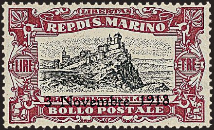 SAN MARINO  (1918)  - Catalogo Catalogo di vendita su offerta - Studio Filatelico Toselli