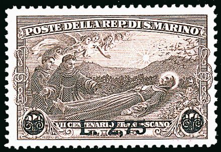 SAN MARINO  (1936)  - Catalogo Catalogo di vendita su offerta - Studio Filatelico Toselli