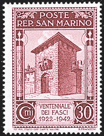 SAN MARINO  (1943)  - Catalogo Catalogo di vendita su offerta - Studio Filatelico Toselli