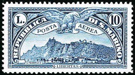 SAN MARINO Posta aerea  (1931)  - Catalogo Catalogo di vendita su offerta - Studio Filatelico Toselli