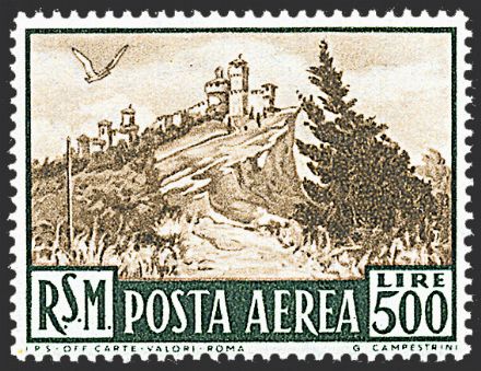 SAN MARINO Posta aerea  (1950)  - Catalogo Catalogo di vendita su offerta - Studio Filatelico Toselli