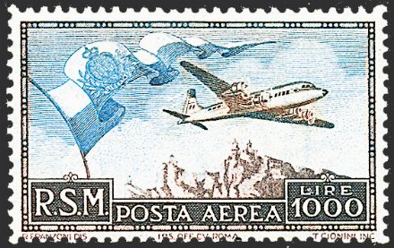 SAN MARINO Posta aerea  (1951)  - Catalogo Catalogo di vendita su offerta - Studio Filatelico Toselli