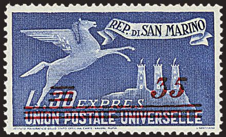 SAN MARINO Espressi  (1947)  - Catalogo Catalogo di vendita su offerta - Studio Filatelico Toselli