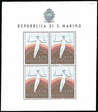 SAN MARINO Foglietti  (1955)  - Catalogo Catalogo di vendita su offerta - Studio Filatelico Toselli