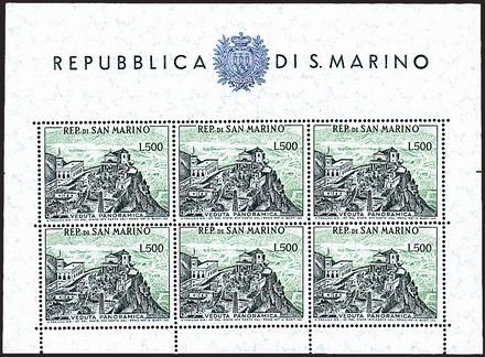 SAN MARINO Foglietti  (1958)  - Catalogo Catalogo di vendita su offerta - Studio Filatelico Toselli