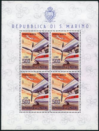 SAN MARINO Foglietti  (1964)  - Catalogo Catalogo di vendita su offerta - Studio Filatelico Toselli