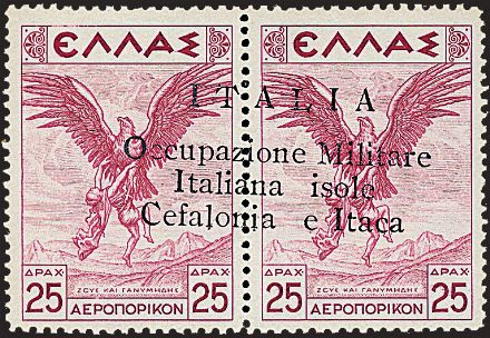 TERRE REDENTE ANNESSE OD OCCUPATE - CEFALONIA E ITACA - Emissione di Argostoli - Posta aerea  (1941)  - Catalogo Catalogo di vendita su offerta - Studio Filatelico Toselli