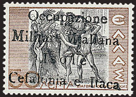 TERRE REDENTE ANNESSE OD OCCUPATE - CEFALONIA E ITACA - Emissione di Itaca  (1941)  - Catalogo Catalogo di vendita su offerta - Studio Filatelico Toselli