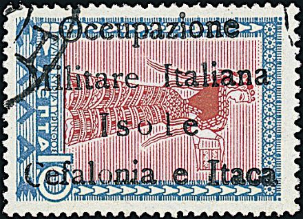 TERRE REDENTE ANNESSE OD OCCUPATE - CEFALONIA E ITACA - Emissione di Itaca  (1941)  - Catalogo Catalogo di vendita su offerta - Studio Filatelico Toselli