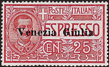 TERRE REDENTE ANNESSE OD OCCUPATE - VENEZIA GIULIA - Espressi  (1919)  - Catalogo Catalogo di vendita su offerta - Studio Filatelico Toselli