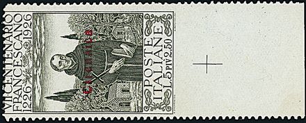 COLONIE ITALIANE - CIRENAICA  (1926)  - Catalogo Catalogo di vendita su offerta - Studio Filatelico Toselli