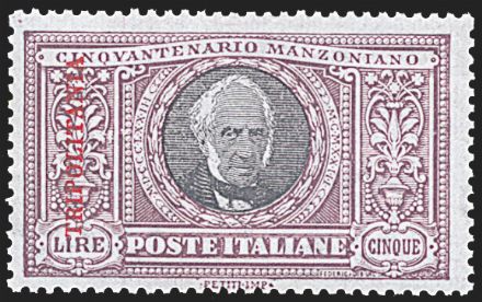 COLONIE ITALIANE - TRIPOLITANIA  (1924)  - Catalogo Catalogo di vendita su offerta - Studio Filatelico Toselli