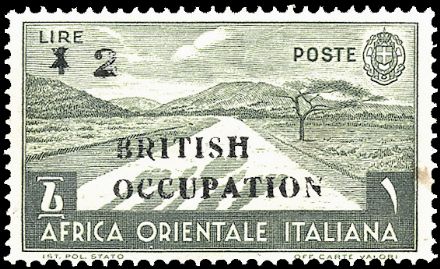 OCCUPAZIONI STRANIERE DELLE COLONIE - AFRICA ORIENTALE - Occupazione Britannica  (1941)  - Catalogo Catalogo di vendita su offerta - Studio Filatelico Toselli