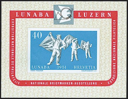 EUROPA - SVIZZERA - Foglietti  (1951)  - Catalogo Catalogo di vendita su offerta - Studio Filatelico Toselli