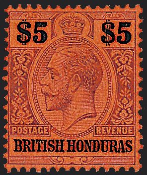 OLTREMARE - BRITISH HONDURAS  (1913)  - Catalogo Catalogo di vendita su offerta - Studio Filatelico Toselli