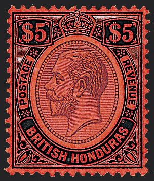 OLTREMARE - BRITISH HONDURAS  (1922)  - Catalogo Catalogo di vendita su offerta - Studio Filatelico Toselli