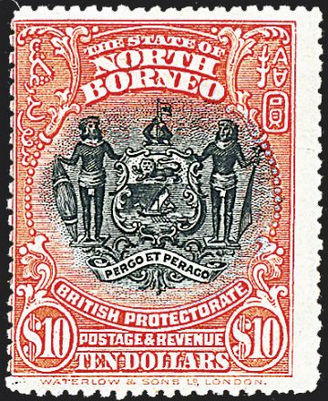 OLTREMARE - NORTH BORNEO  (1911)  - Catalogo Catalogo di vendita su offerta - Studio Filatelico Toselli