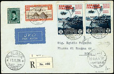 POSTA AEREA ITALIANA  (1934)  - Catalogo Catalogo di vendita su offerta - Studio Filatelico Toselli