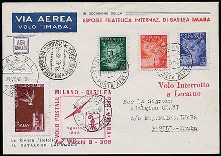 POSTA AEREA ITALIANA  (1948)  - Catalogo Catalogo di vendita su offerta - Studio Filatelico Toselli