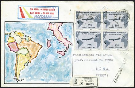 POSTA AEREA ITALIANA  (1961)  - Catalogo Catalogo di vendita su offerta - Studio Filatelico Toselli